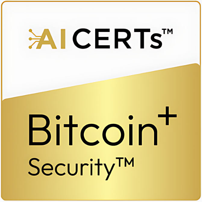 Certification Bitcoin+ Security™