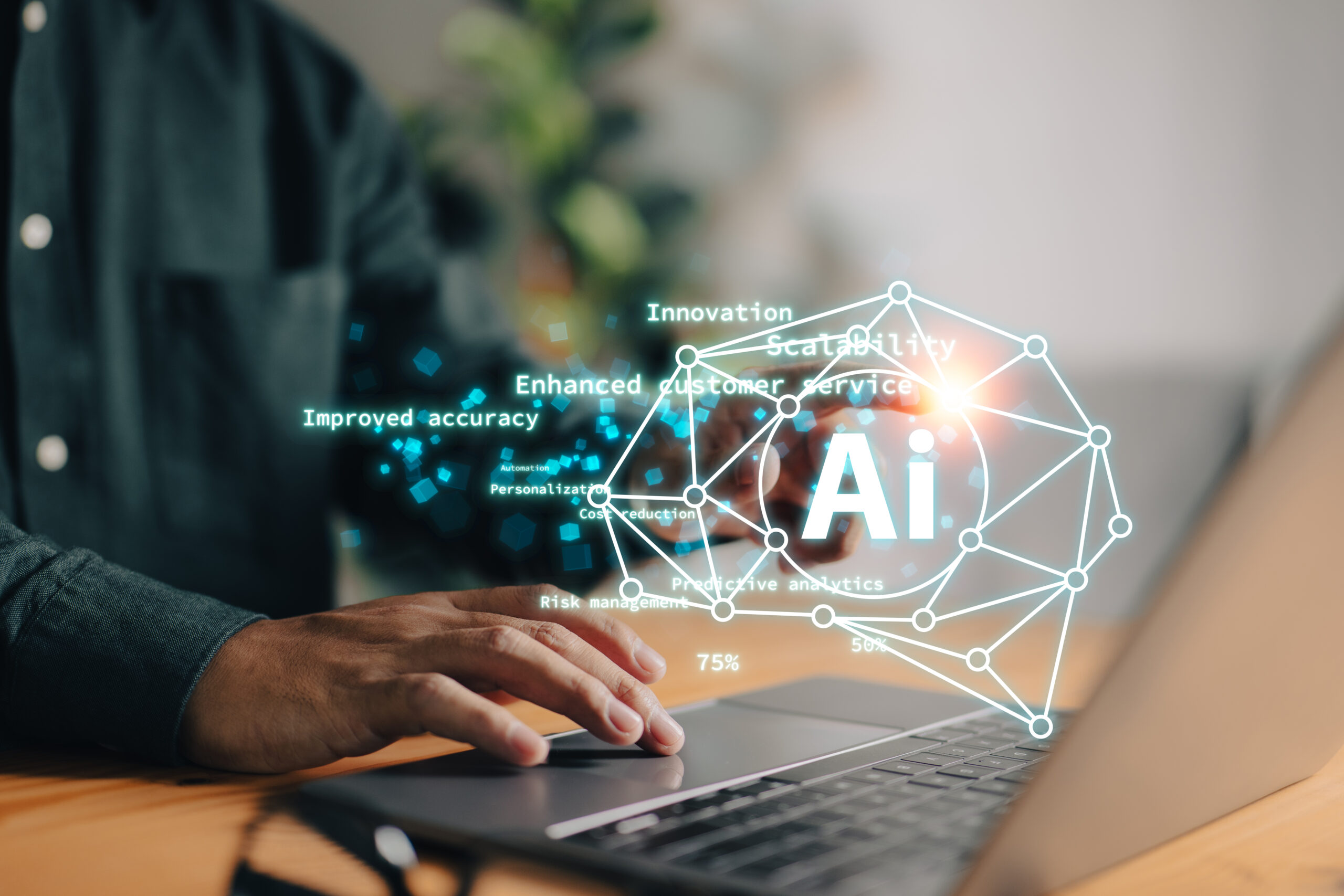 AI Upskilling:  Empowering organizations with Artificial Intelligence to unlock advanced capabilities, improve efficiency, and enhance decision-making.